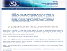Tablet Screenshot of caticmexico.org